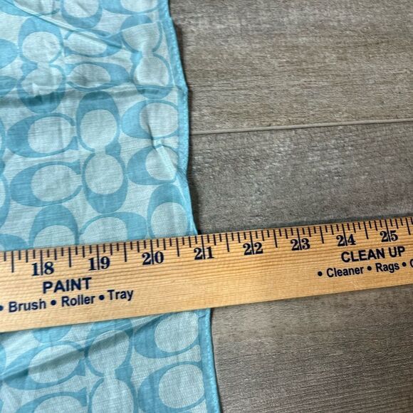 NWT. Coach Signature Logo small scarf. - Picture 6 of 7